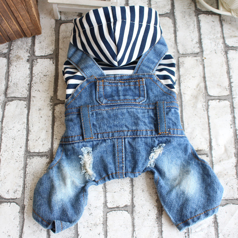 Jean Hoodie Casual Wear