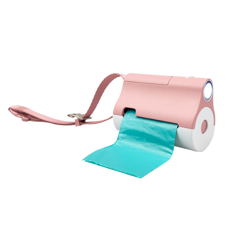 Garbage Bag Dispenser with LED Light