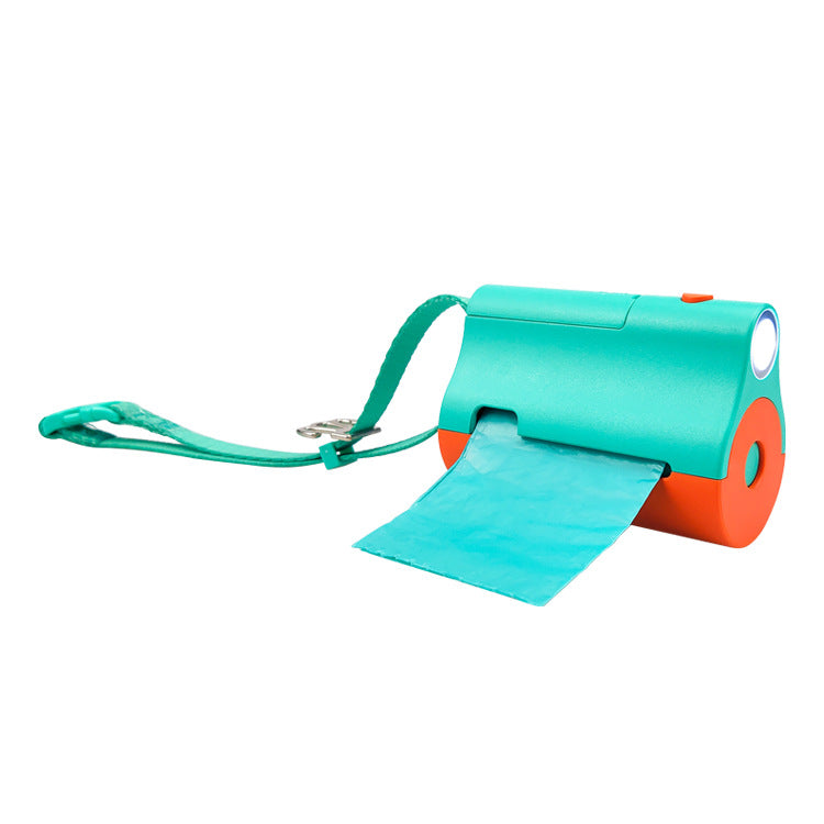 Garbage Bag Dispenser with LED Light