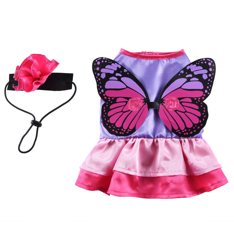 Butterfly Fairy Costume (Detachable Wings)