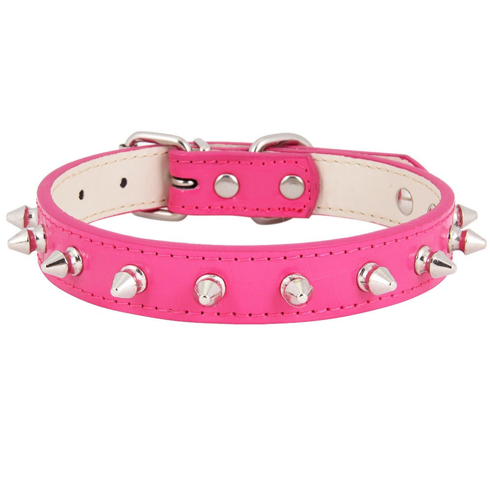 Rockstar Stylish Leather Collar for Cats