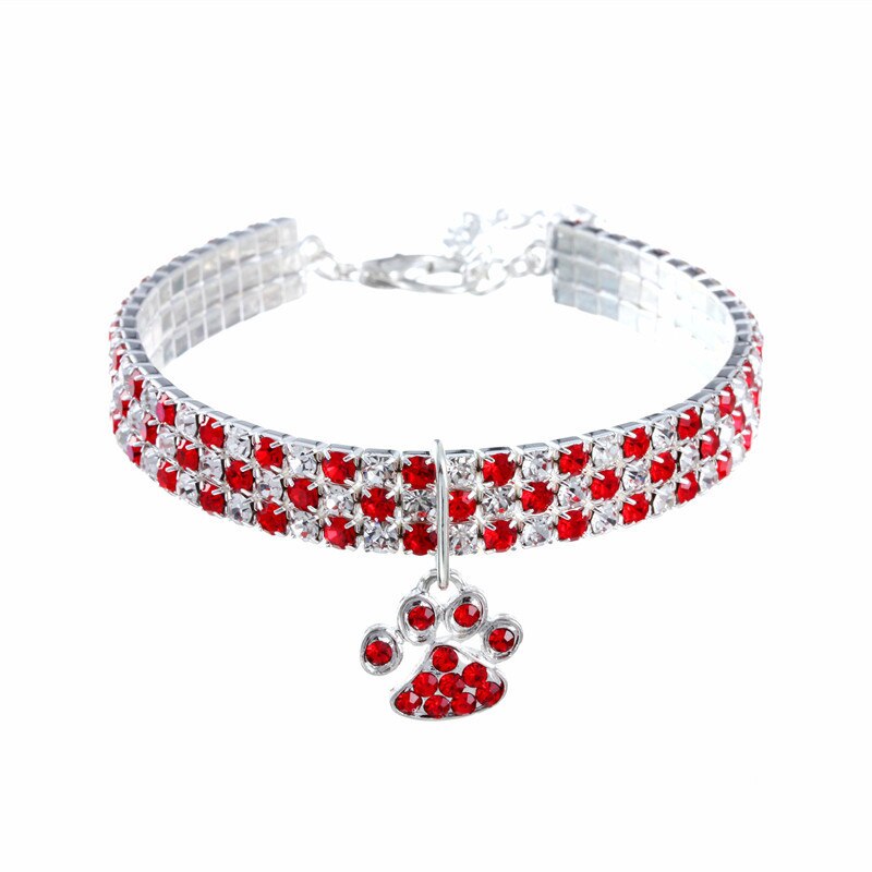 Rhinestone Dog Collar for Dogs Cats