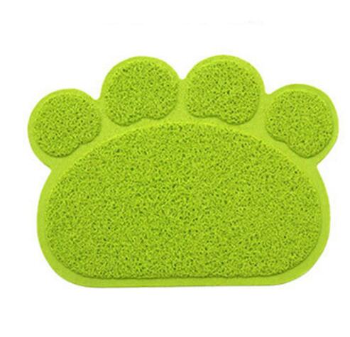 Paw Print Dog Cat Litter Mat