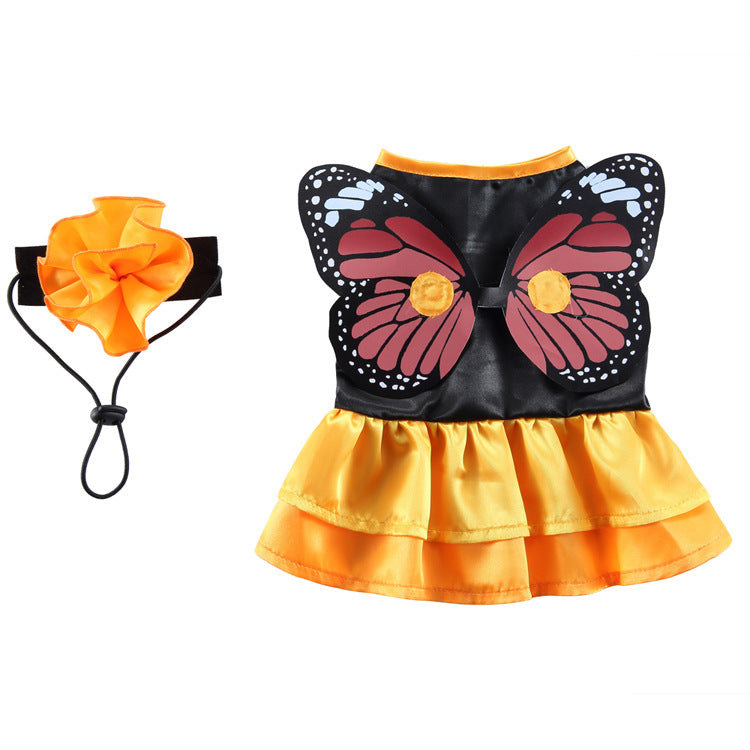 Butterfly Fairy Costume (Detachable Wings)