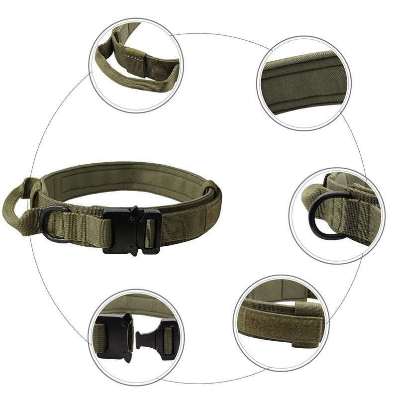 Adjustable Tactical Collar Training Leash