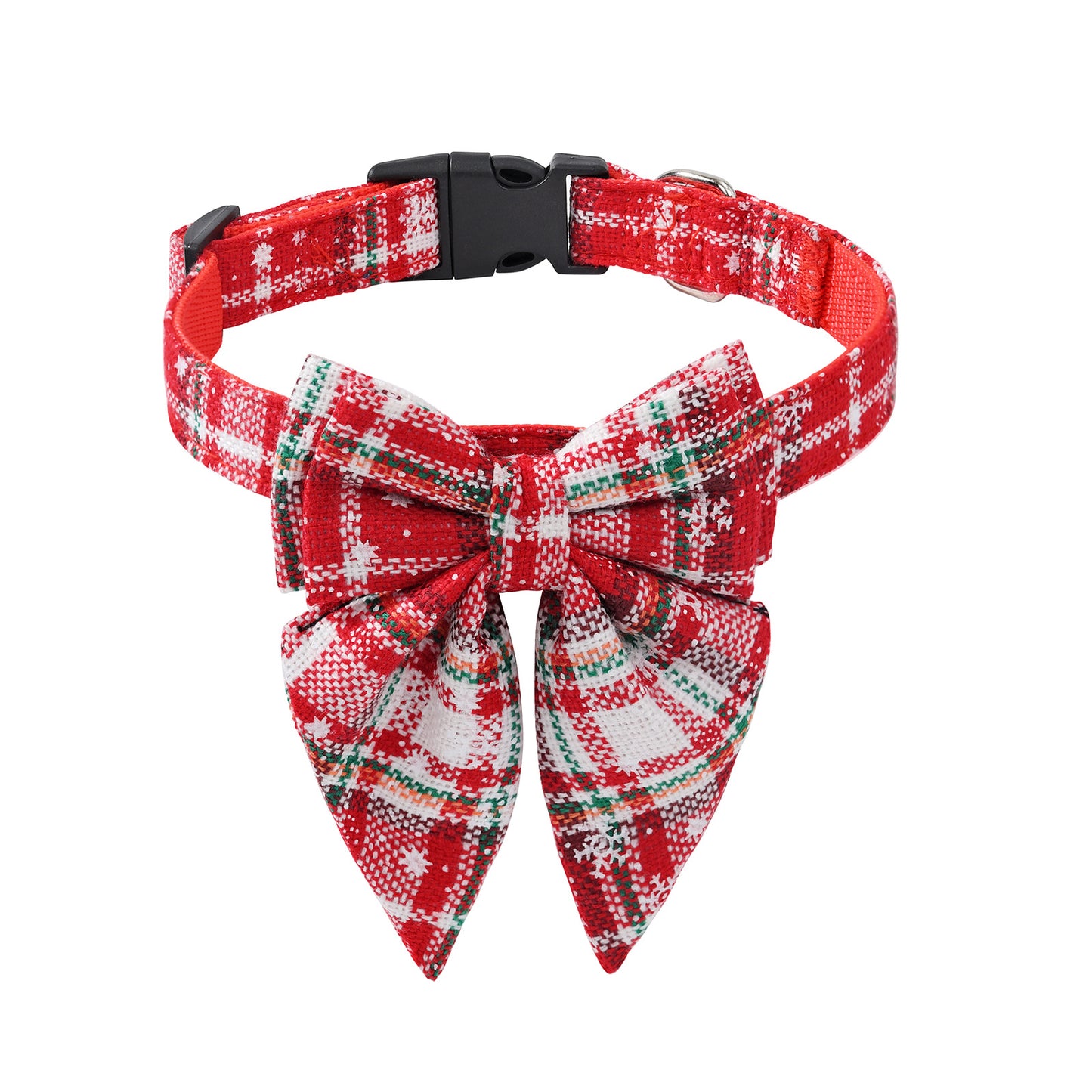 Plaid and Themed Collar