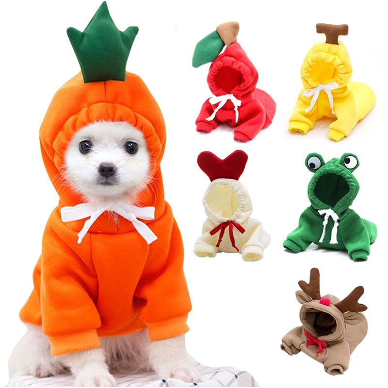 Cute Fruit Costume For Pets