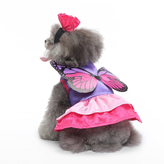 Butterfly Fairy Costume (Detachable Wings)