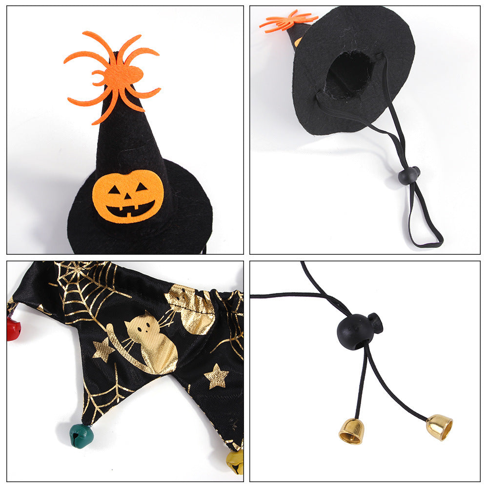 Witch Hat Halloween Costume for Cats and Dogs