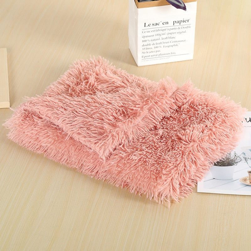 Fluffy Plush for Dogs Sleeping Mat