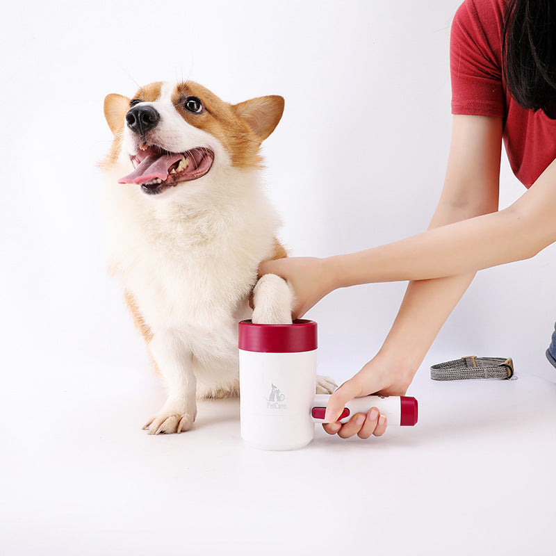 Scrub-Free Automatic Portable Cleaning Foot