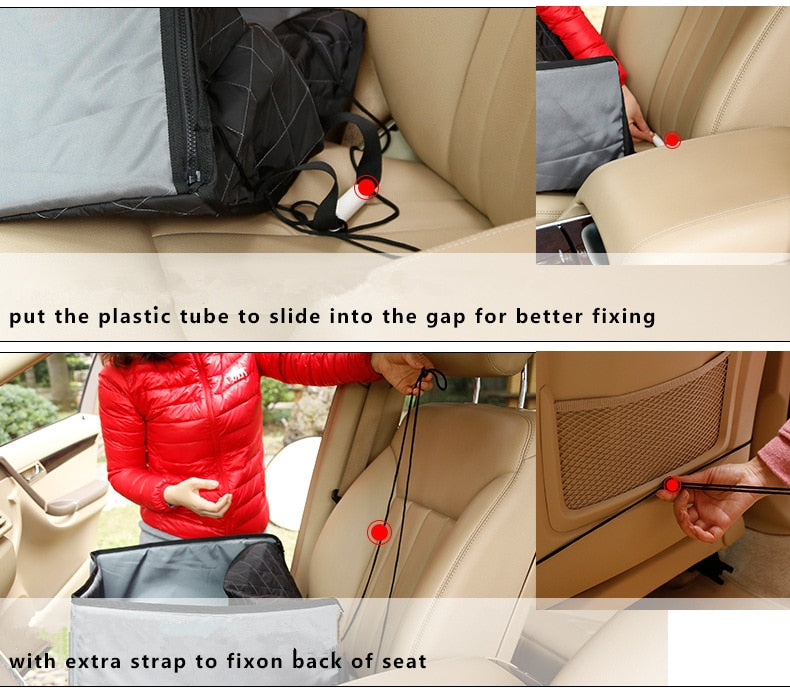 Foldable Pet Basket Car Seat