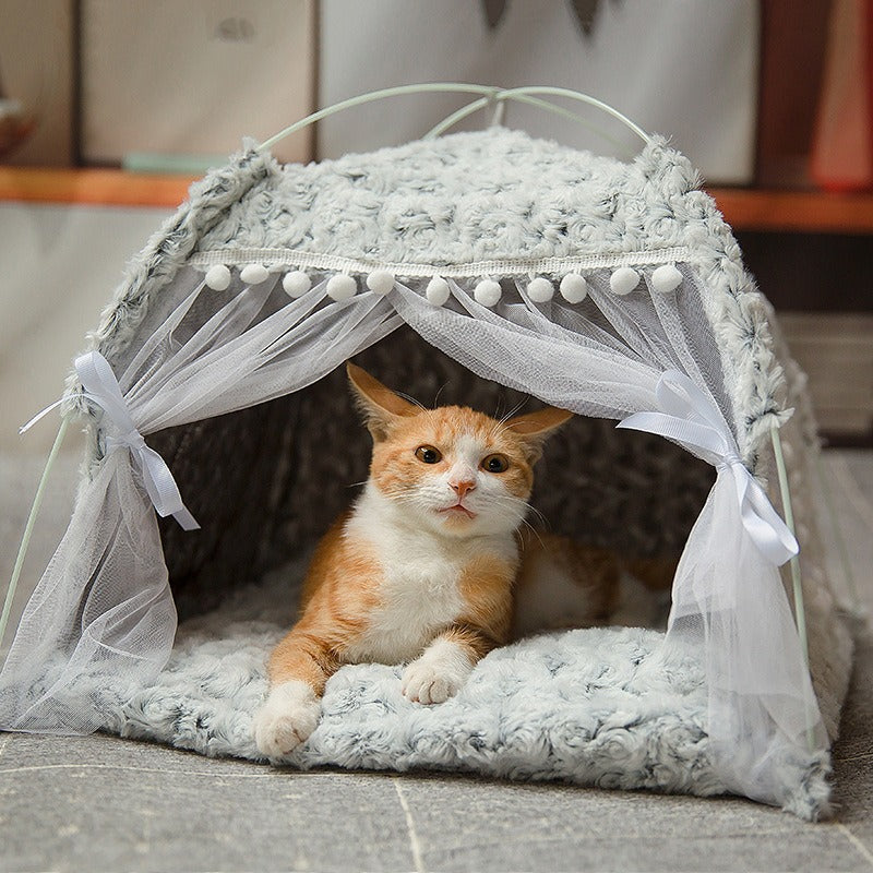 Cat Nest Tent Style Sleeping Bed