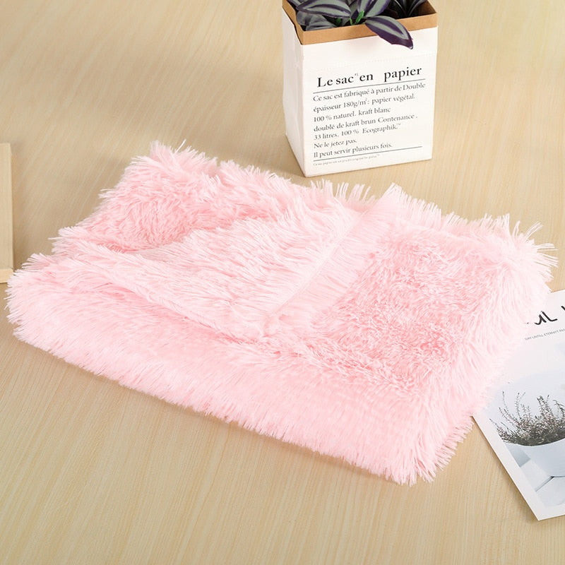 Fluffy Plush for Dogs Sleeping Mat