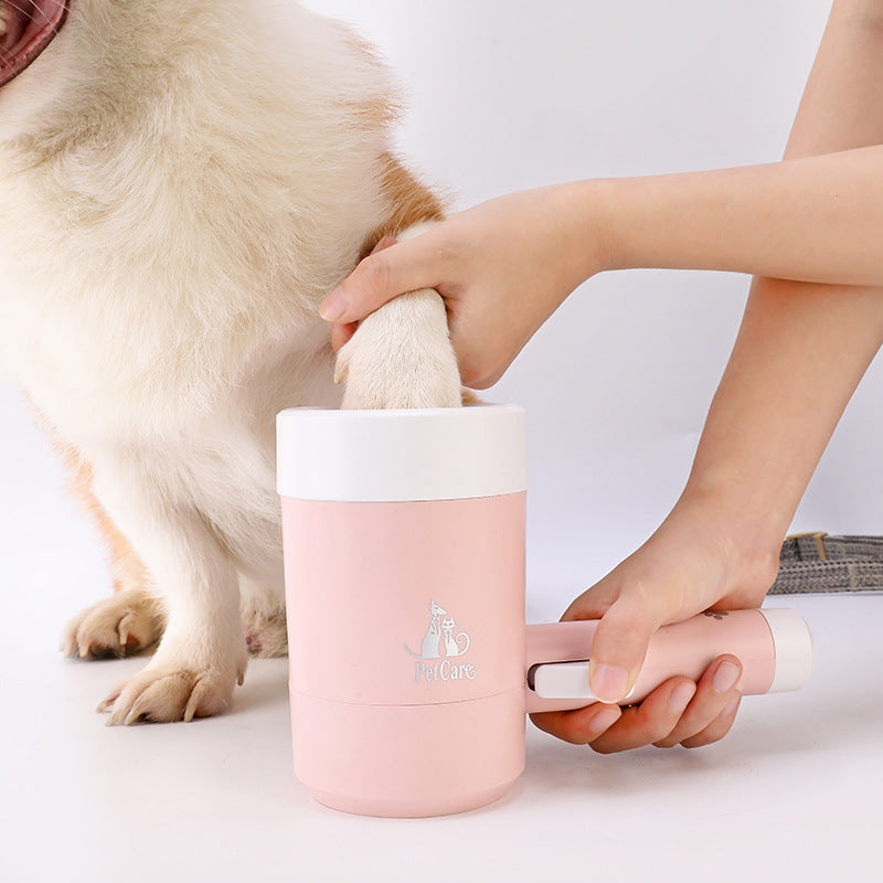 Scrub-Free Automatic Portable Cleaning Foot