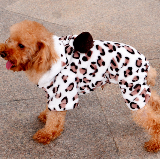 Animal Print Comfortable Hoodie