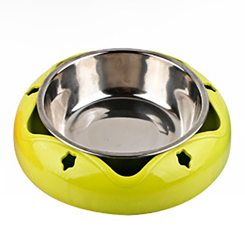 Colorful Stainless Non-Slip Feeding Bowl