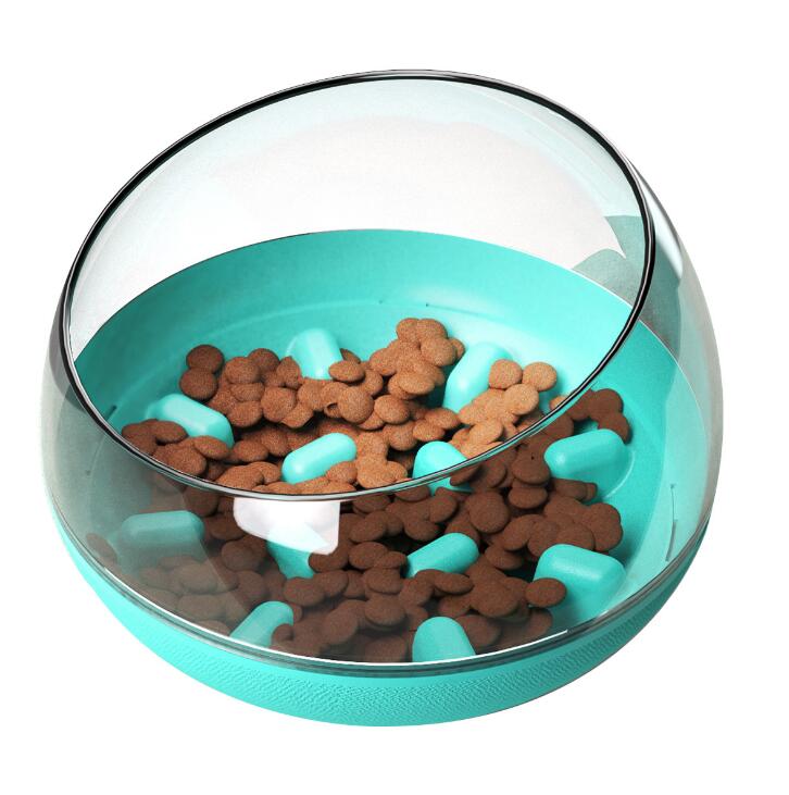 Aquarium Shaped Slow Feeding Bowl