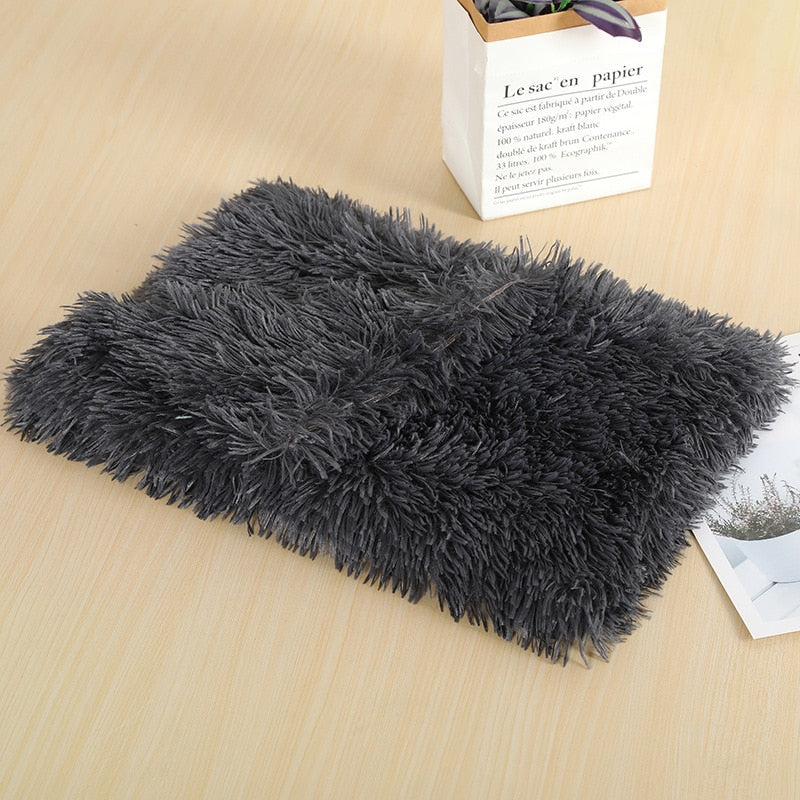 Fluffy Plush for Dogs Sleeping Mat