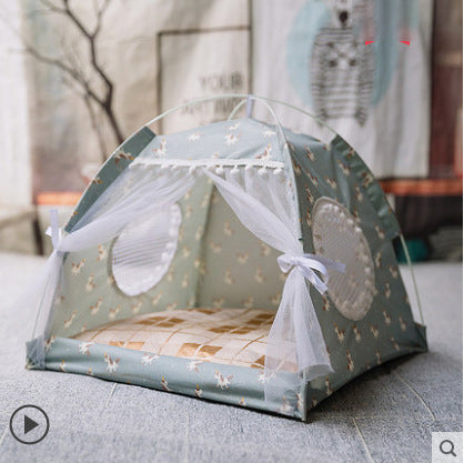 Cat Nest Tent Style Sleeping Bed