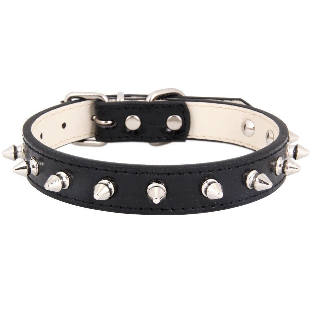 Rockstar Stylish Leather Collar for Cats