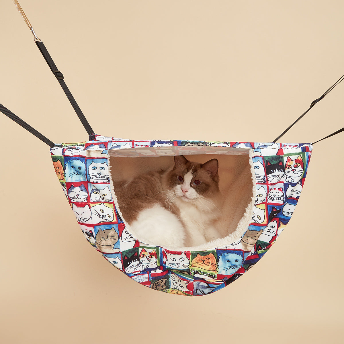 Indoor Dual Use Wall Hanging Hammock