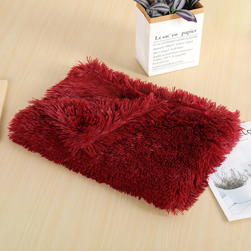 Fluffy Plush for Dogs Sleeping Mat