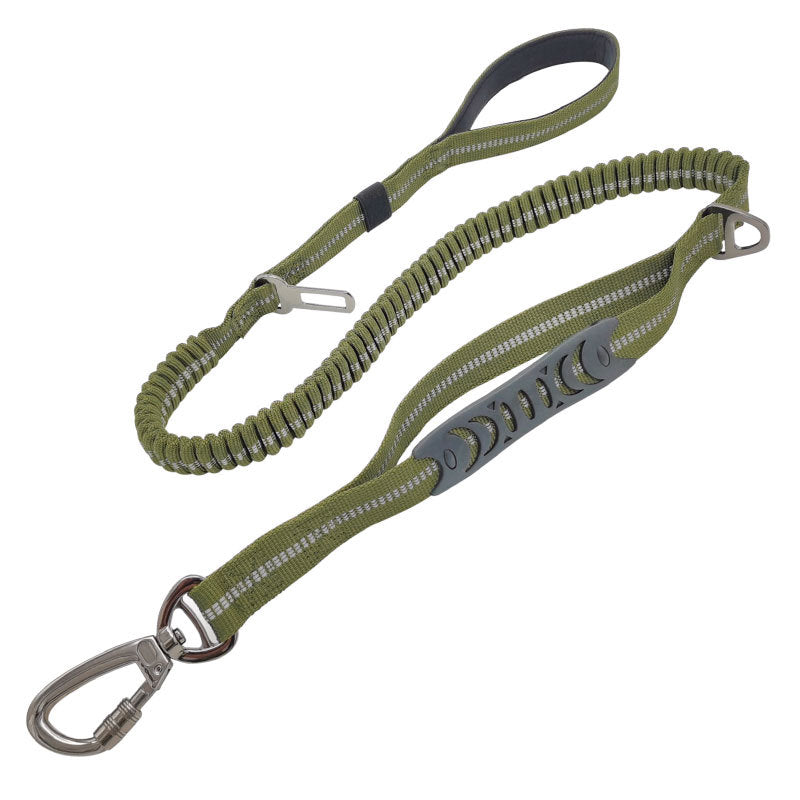 Multi-purpose Car Seatbelt and Leash