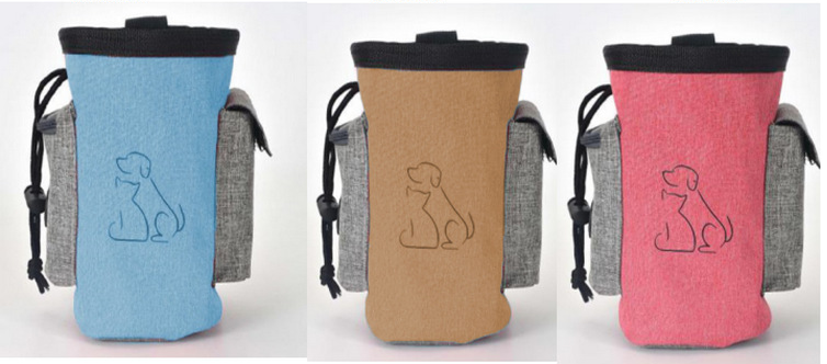 Portable Dog Walking Snack Treat Bags