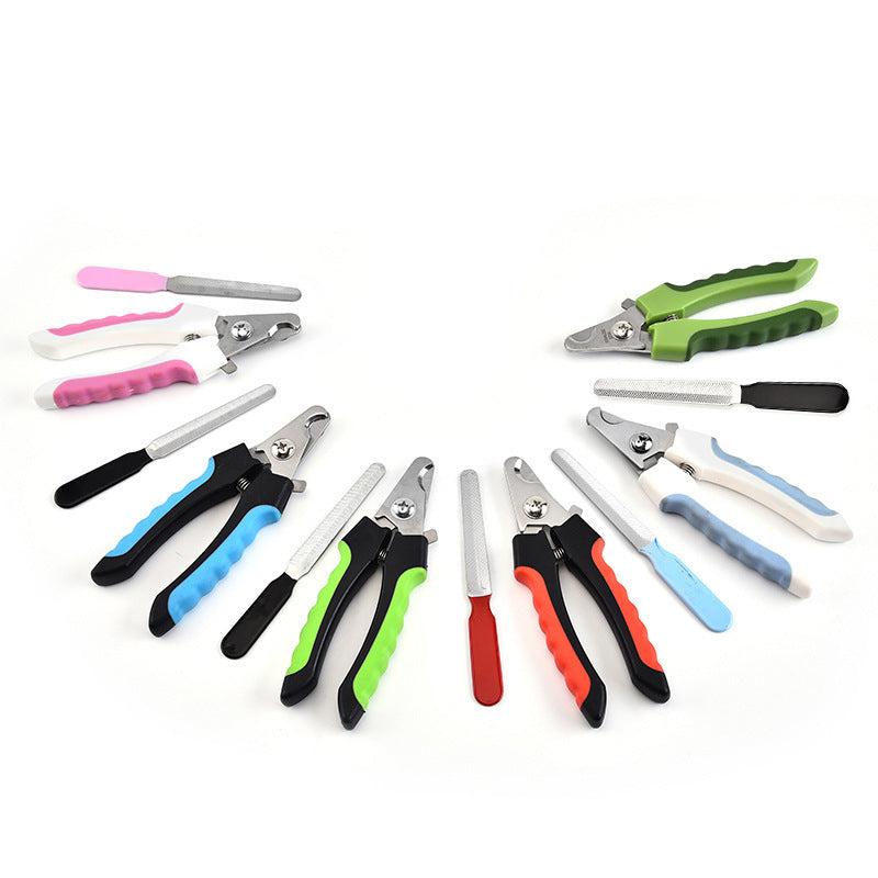 Stainless Steel Pet's Nail Clipper with File