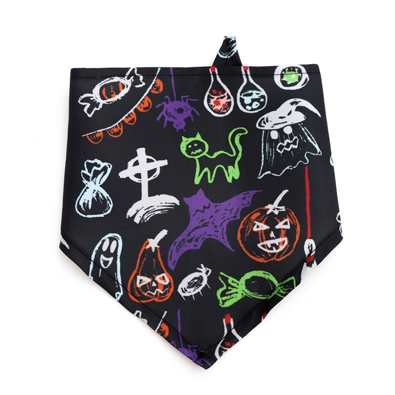 Assorted Halloween Anti Saliva Scarf