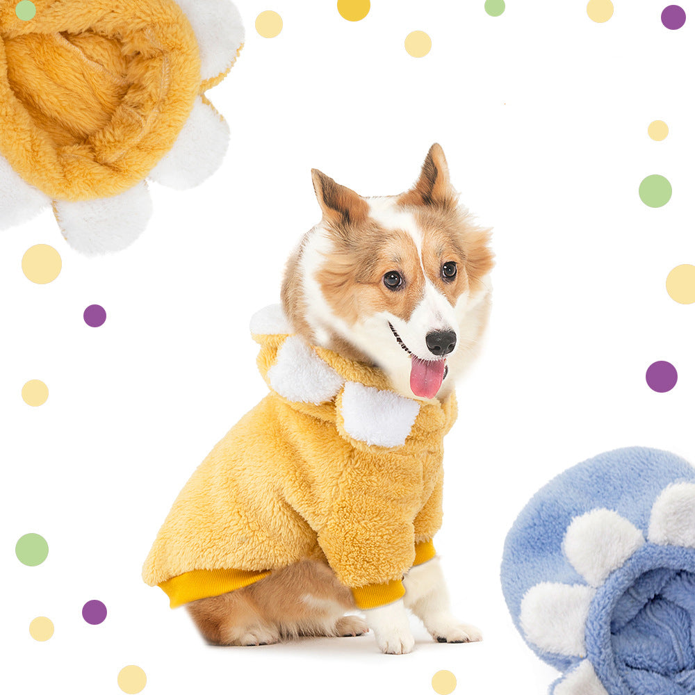 Double Sided Fleece Dog Coat