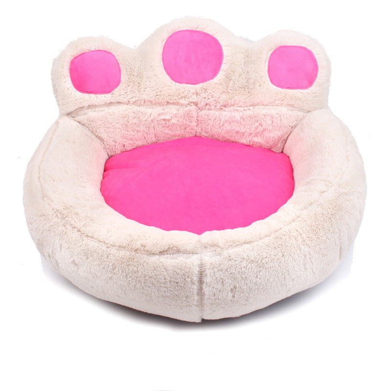 Bear Paw Comfortable Calming Sleeping Bed