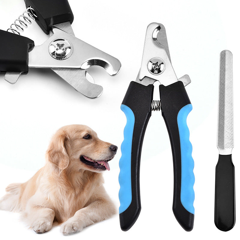 Stainless Steel Pet's Nail Clipper with File