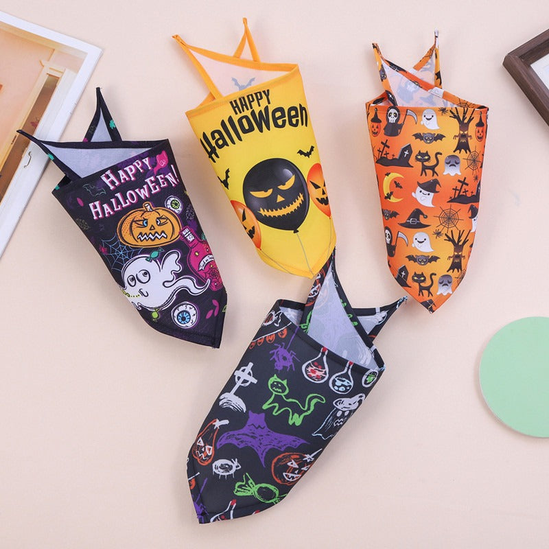 Assorted Halloween Anti Saliva Scarf