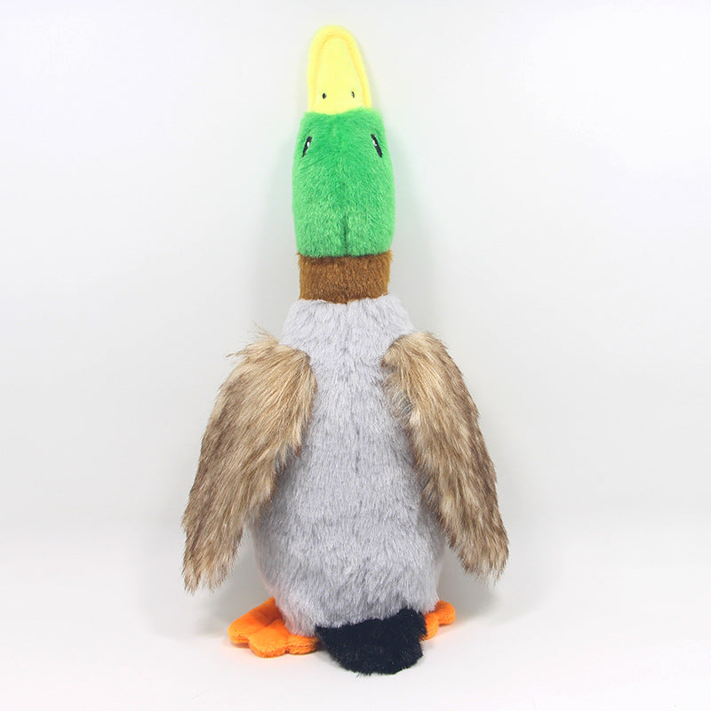 Simulation Squeaky Duck Plush Toy