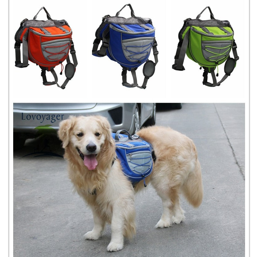 Adjustable Saddle Bag for Dogs