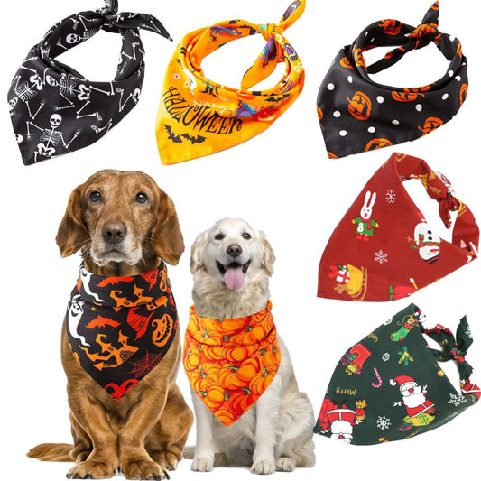 Halloween Swag Adjustable Bandana