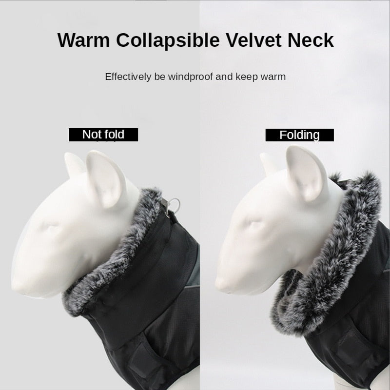 Waterproof Vest with Fur Style