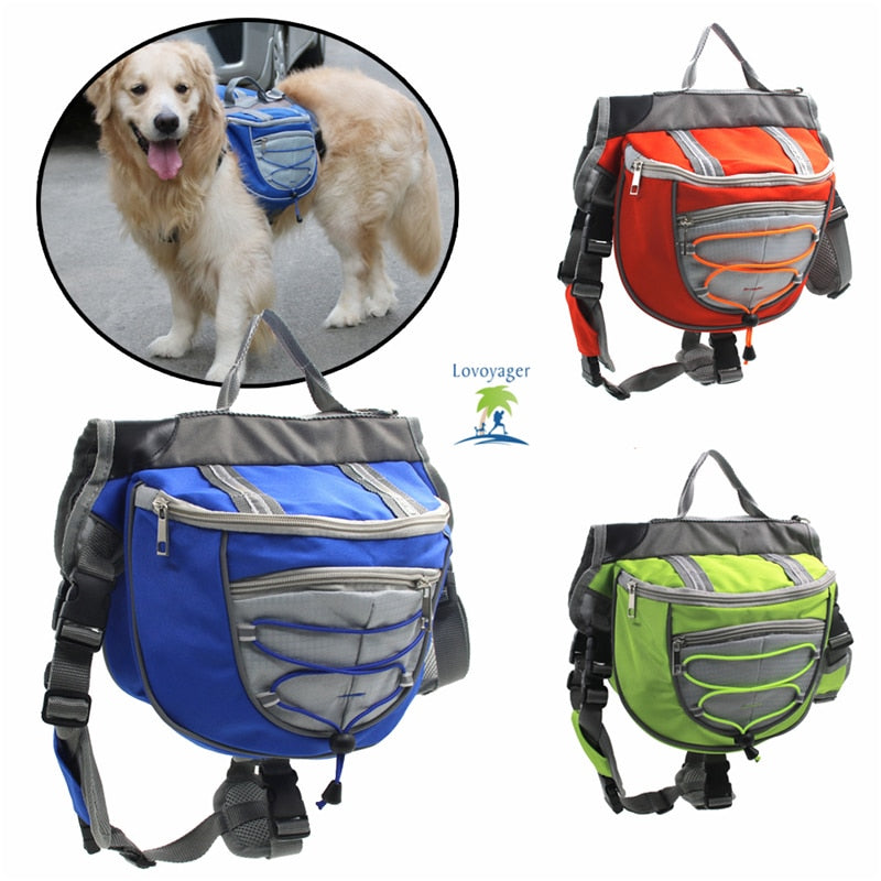 Adjustable Saddle Bag for Dogs