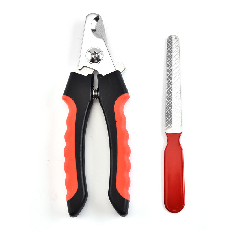 Stainless Steel Pet's Nail Clipper with File