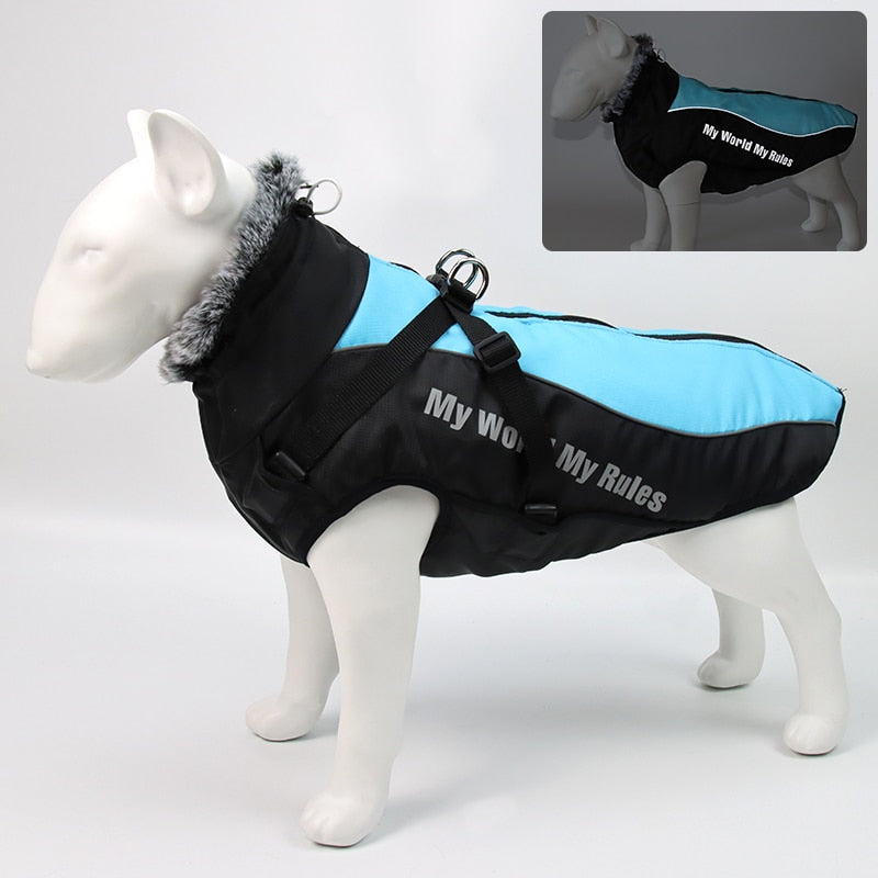 Waterproof Vest with Fur Style