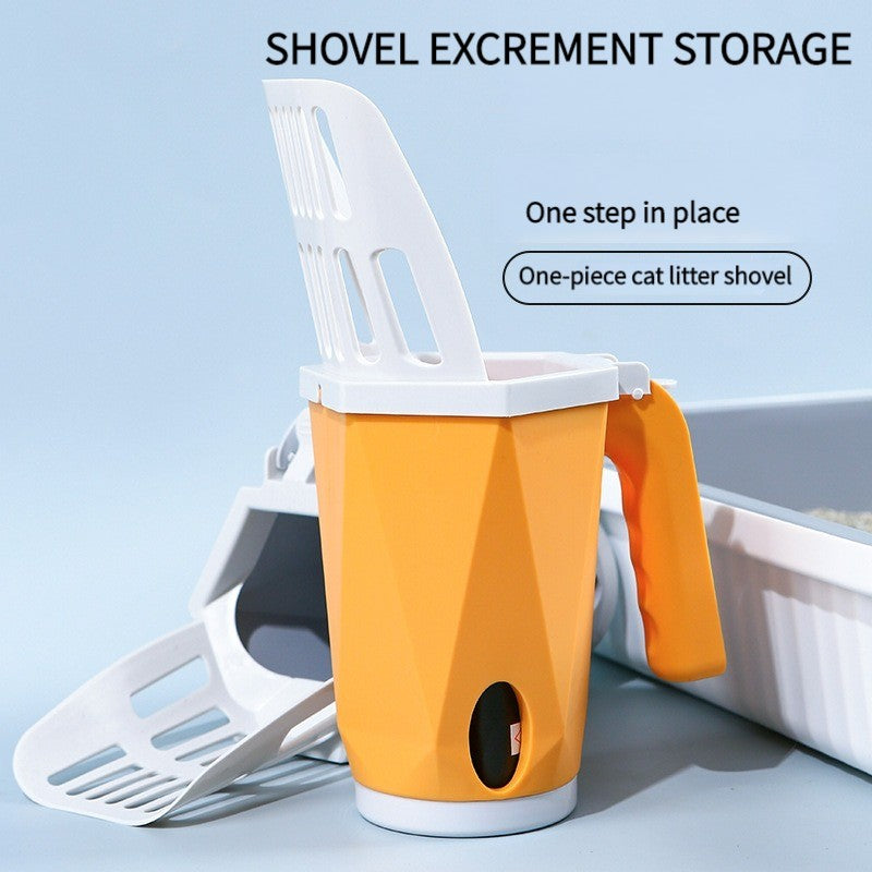 Portable Shovel Style Litter Scooper