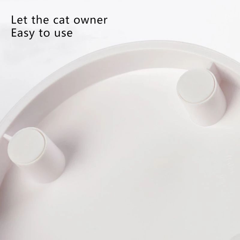 Cat Rice Bowl with Protective Cervical Feeder