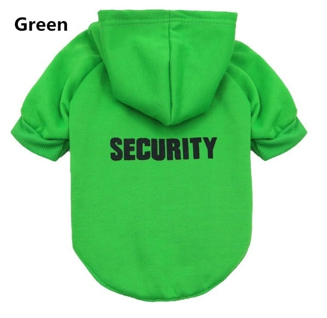 Cozy Security Warm Jacket with Hoodie