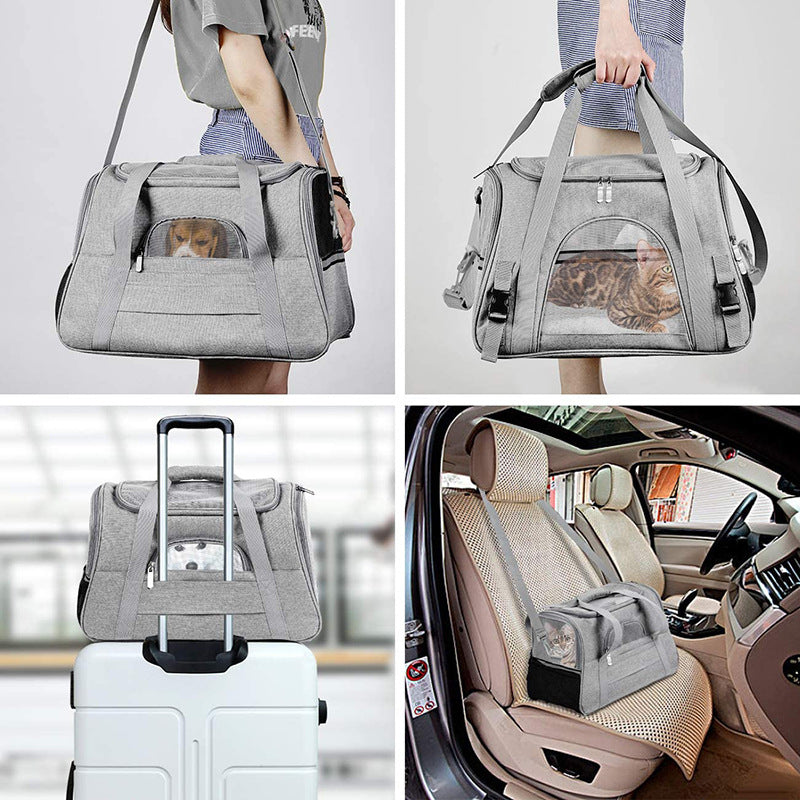 Breathable Cat Outdoor Travel Bag