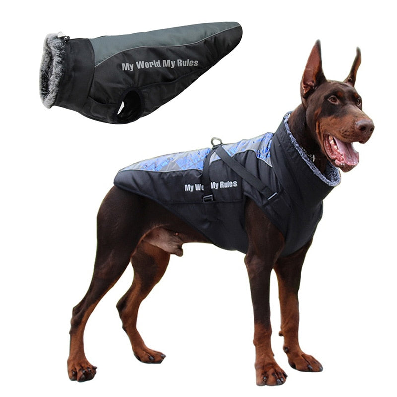 Waterproof Vest with Fur Style