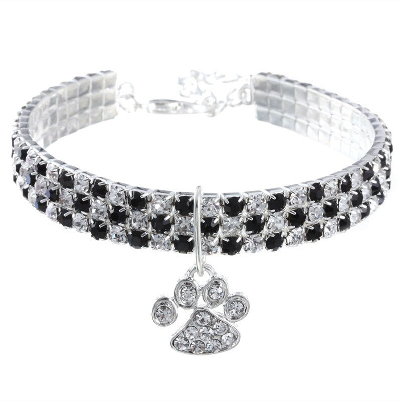 Rhinestone Dog Collar for Dogs Cats