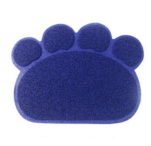 Paw Print Dog Cat Litter Mat