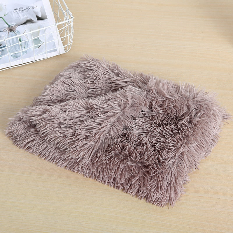 Fluffy Plush for Dogs Sleeping Mat